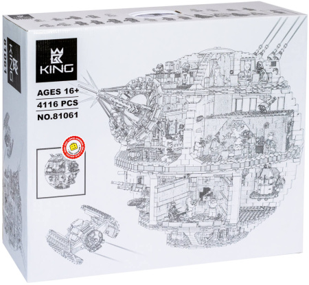 Конструктор King 81061 Звезда Смерти — обновленная