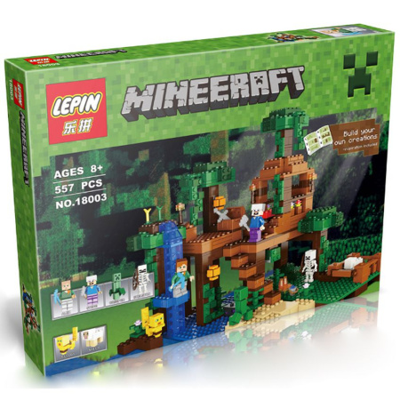 Конструктор Lepin 18003 Домик на дереве в джунглях