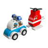 Конструктор Lego 10957 Duplo Пожарный вертолет и полицейский автомобиль