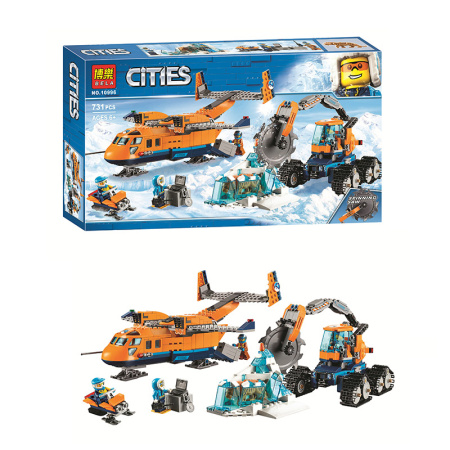 Конструктор Bela 10996 Арктический транспортный самолёт