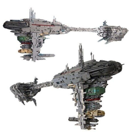 Конструктор King 81070 Небулон-Б Медицинский фрегат