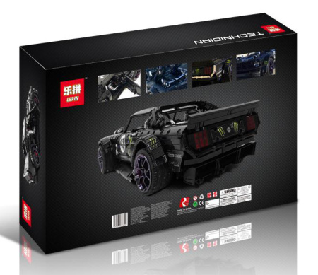 Конструктор Lepin 20102 Ford Mustang Hoonicorn RTR V2