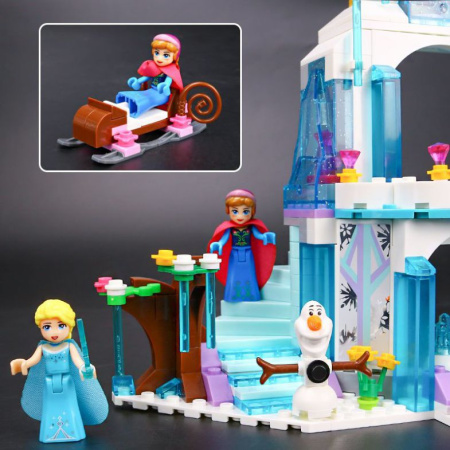 Конструктор Lepin 25005 Ледяной замок Эльзы