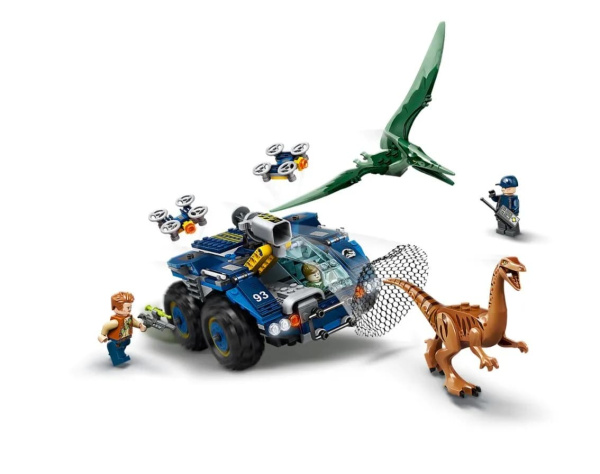 Конструктор 11579 Побег галлимима и птеранодона