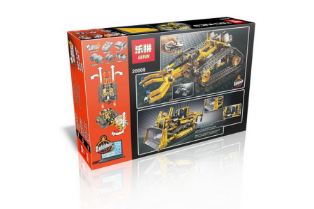 Конструктор Lepin 20008 Бульдозер с электроприводом