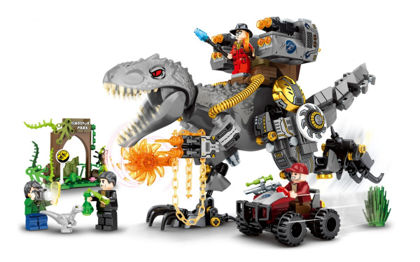 Конструктор SY 1510 «Атака робота Тираннозавра»»