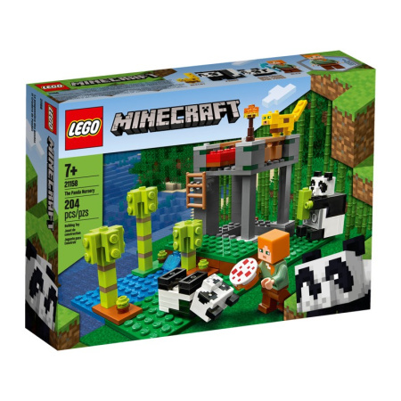 Конструктор Lego 21158 Minecraft Питомник панд