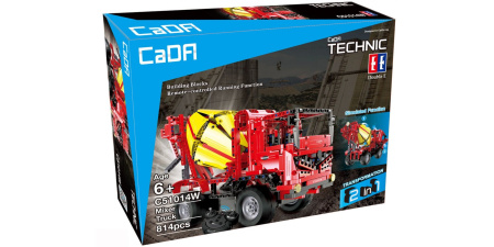 Конструктор CaDa Бетономешалка C51014W на радиоуправлении