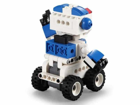 Конструктор Cada C52018W Инерционный "BOBBY Робот-грузовик" 2 в 1