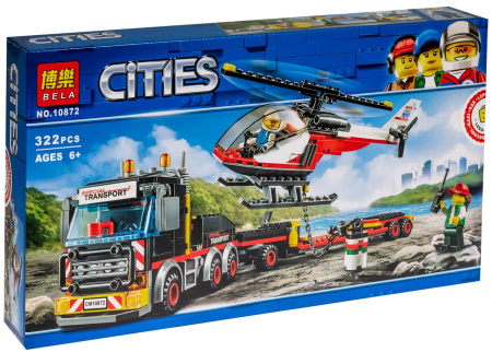 Конструктор Bela 10872 Перевозчик вертолета