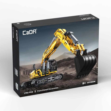Конструктор Cada C61082 Многофункциональный экскаватор (на радиоуправлении)