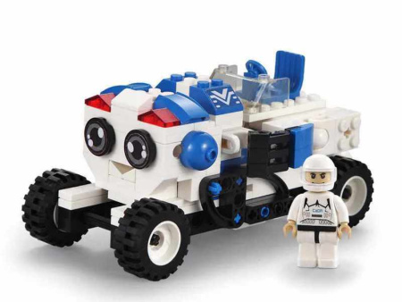 Конструктор Cada C52018W Инерционный "BOBBY Робот-грузовик" 2 в 1