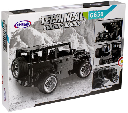 Конструктор XingBao 22001 Внедорожник Мерседес G650 RC