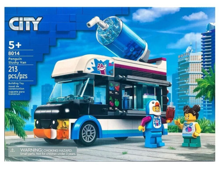 Конструктор King 8014 - Фургон для шейков Пингвин