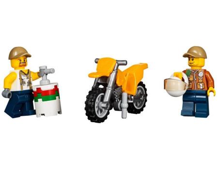 Конструктор Bela 10713 Вертолет для доставки грузов в джунгли