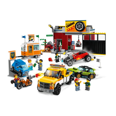 Конструктор Lego 60258 City Nitro Wheels Тюнинг-мастерская