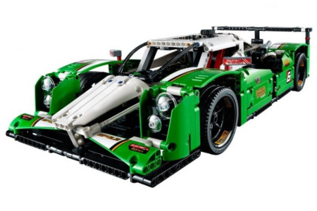 Конструктор King 38017 Зеленый гоночный автомобиль