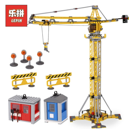 Конструктор Lepin 02069 Большой строительный кран