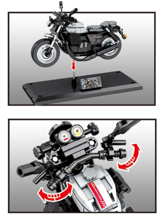 Конструктор Sembo 701127 Мотоцикл V9 Bobber