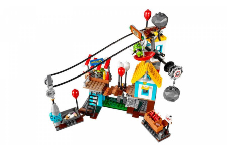 Конструктор BELA 10508 Разгром Свинограда ANGRY BIRDS