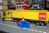Конструктор Lepin 02036 Грузовик трейлер