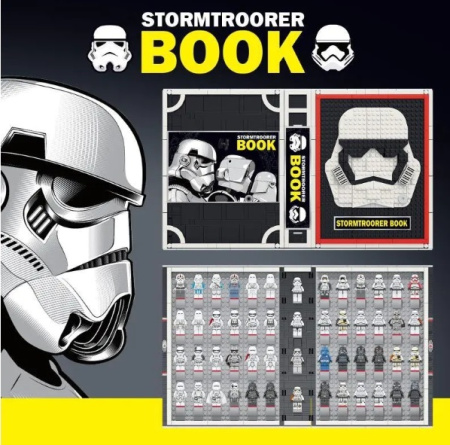Конструктор Jack j13003 Имперские штурмовики Stormtrooper Book (Книга, 52 фигурки)