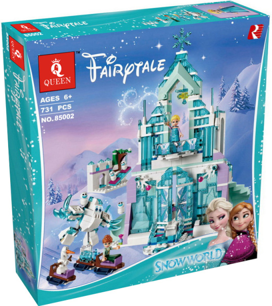 Конструктор Queen 85002 Волшебный ледяной замок Эльзы