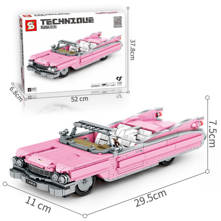 Конструктор SY 8402 Техника Cadillac