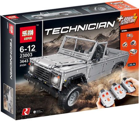Конструктор  Lepin 23003 Land-Rover Defender — Ленд-Ровер Дифендер