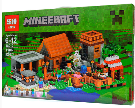 Конструктор Lepin 18010 Деревня Майнкрафт