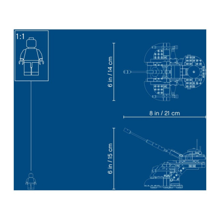 LEGO 75283 Бронированный штурмовой танк AAT