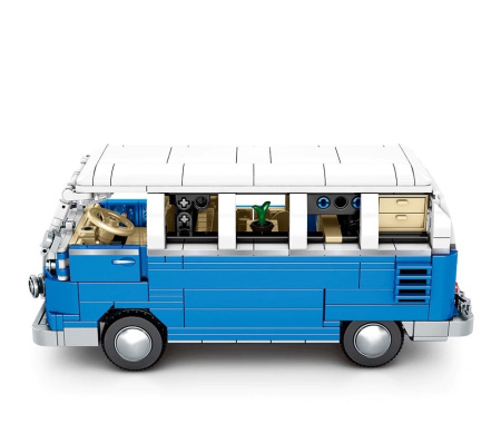 Конструктор Sembo Block 701810 Пекинский автомобильный музей - Volkswagen T1