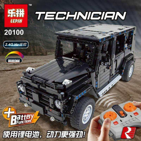 Конструктор Lepin 20100 Mercedes-benz Gelendewagen G500 RC