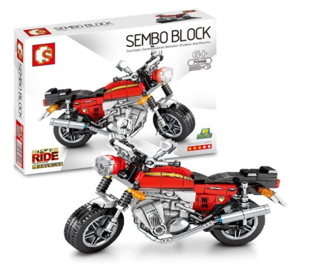 Конструктор Sembo 701116 Мотоцикл Honda Monkey