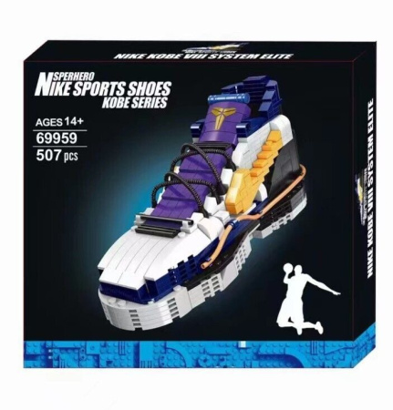 Конструктор кроссовок King 69959 - Найк Nike Kobe Bryant Jordan NBA