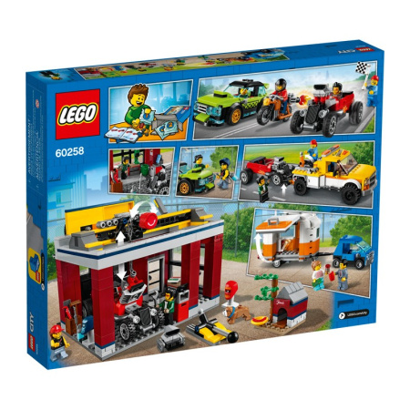 Конструктор Lego 60258 City Nitro Wheels Тюнинг-мастерская