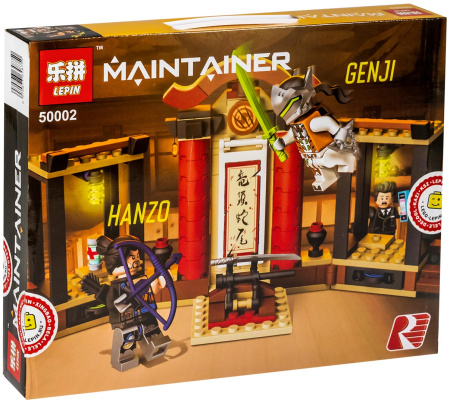 Конструктор Lepin 50002 Хандзо против Гэндзи — Overwatch Games