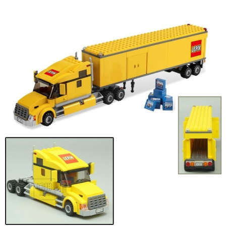 Конструктор Lepin 02036 Грузовик трейлер