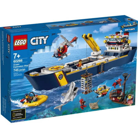 Конструктор Lego 60266 Океан: исследовательское судно