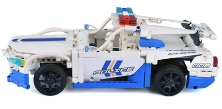 Конструктор CaDa Полицейский автомобиль C51006W на радиоуправлении