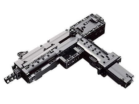 Конструктор Mould King 14012 пистолет-пулемёт Ingram MAC-10