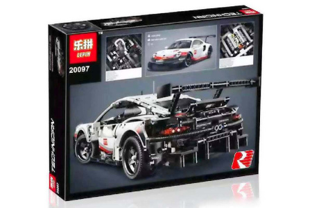 Конструктор Lepin 20097 Porsche 911 RSR — Раллийный суперкар