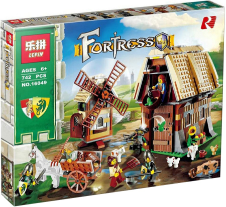 Конструктор Lepin 16049 Набег на деревенскую мельницу
