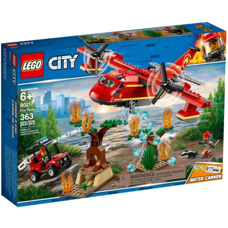 Конструктор Lego 60217 City Police Пожарный самолёт