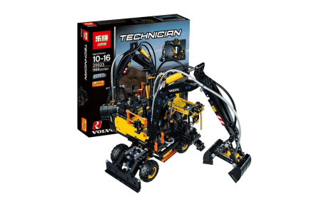 Конструктор Lepin 20023 Экскаватор Volvo EW 160E