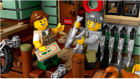 Конструктор Lepin 16050 Рыболовный магазин