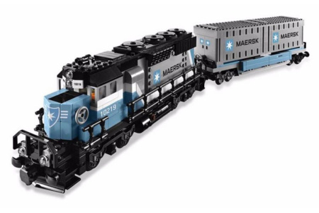 Конструктор Lepin 21006 Товарный поезд Майорск