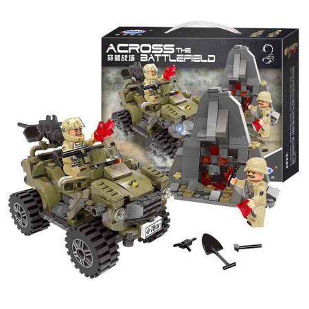 Конструктор Xingbao XB-06010 МОС Военный внедорожник