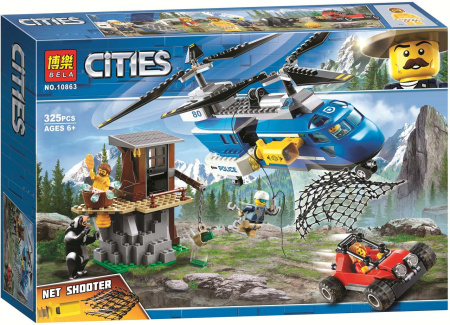 Конструктор Bela 10863 Погоня в горах