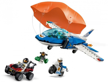 Конструктор Lepin 02127 Воздушная полиция - Арест парашютиста